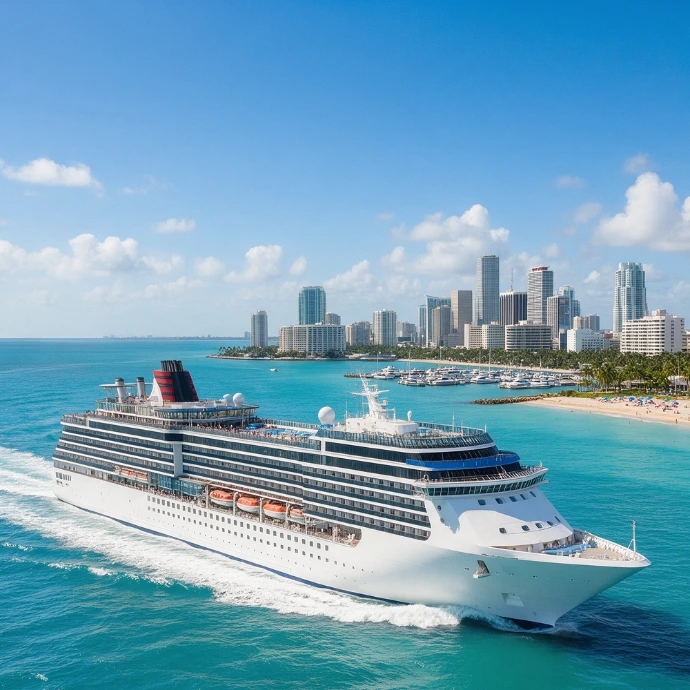 Cruise ship – marine panel application